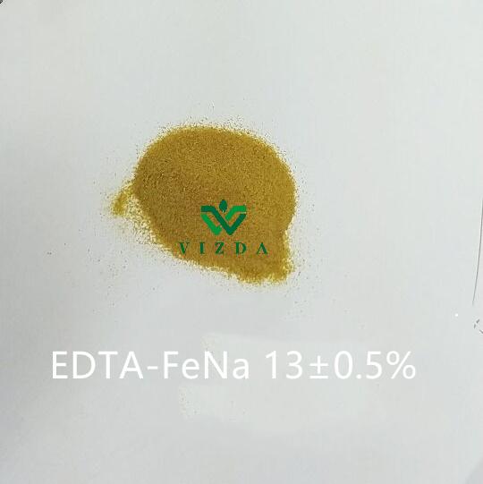 Хелат заліза EDTA високої чистоти для розчинів поживних речовин для рослин EDTA Fe